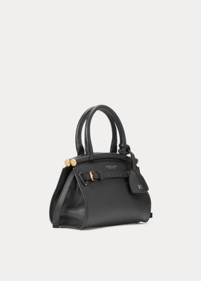 Bolsos De Mano Ralph Lauren Mujer Negros - Calfskin Mini RL50 - DTRAQ3521